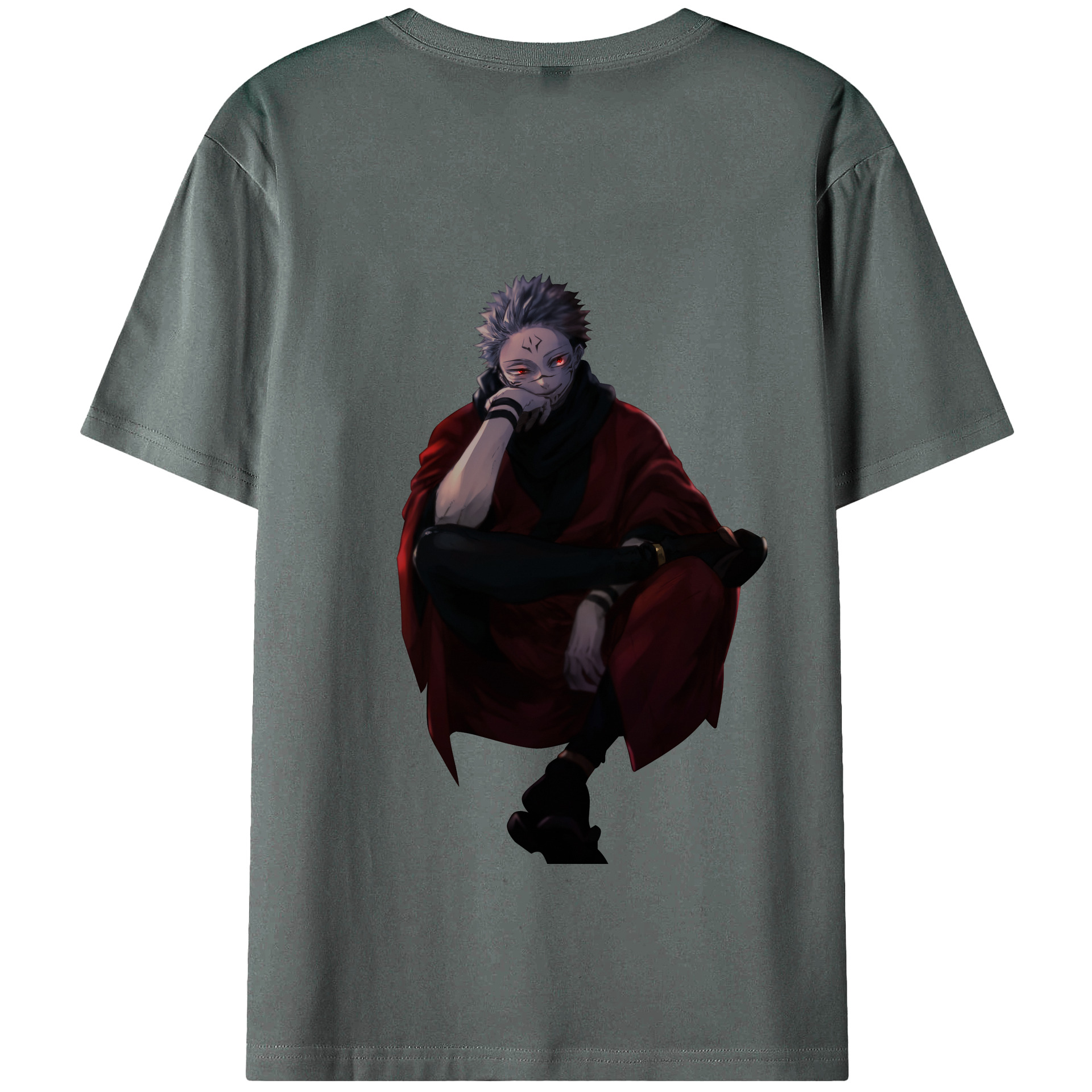 （画像用） 呪術廻戦 Jujutsu Kaisen 綿100％半袖Tシャツ（背面プリント）